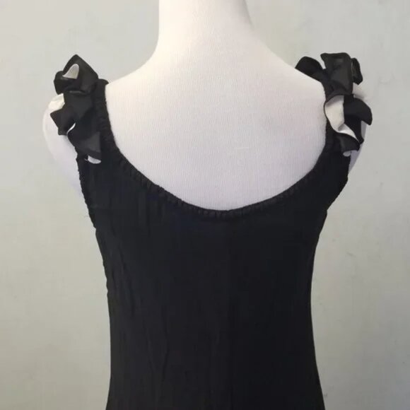 Yoana barashi Anthropology peddle detailing SILK dress women's size 2 (U11) - Picture 3 of 9